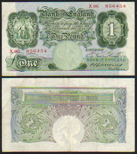 1929-34 Great Britain 1 Pound L000286